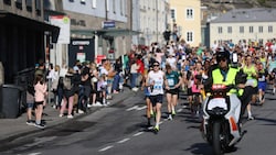 Peter Herzog führte das Feld 2024 an. Am Sonntag startet er im Halbmarathon und will Spaß ...