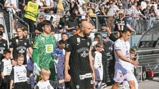Der Countdown vor dem Anpfiff gegen Rapid ist bei Sturm bis ins Detail geplant.