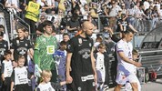 Der Countdown vor dem Anpfiff gegen Rapid ist bei Sturm bis ins Detail geplant.