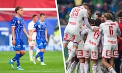 Blau-Weiß Linz steigt ab! Der GAK wiederum freut sich über ein weiteres Jahr in der Bundesliga.