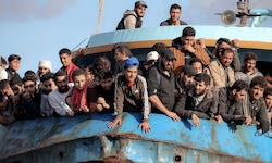 Vier Mittelmeerstaaten fürchten, dass bald viele Flüchtlinge aus Nahost kommen werden. ...
