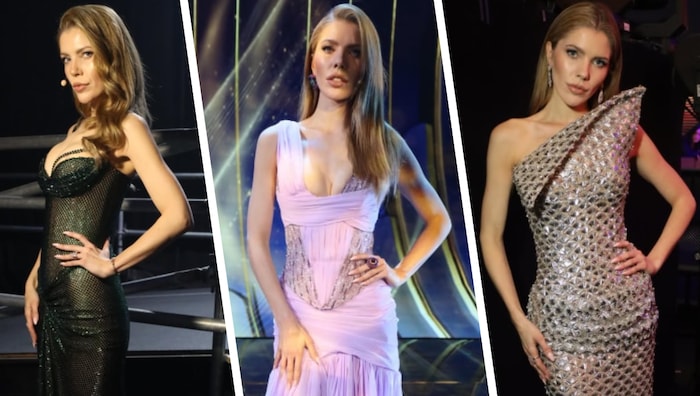 Victoria Swarovski glänzte beim Song-Contest-Finale nicht nur mit Charme, sondern auch mit ...