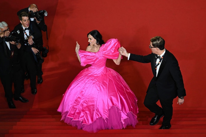 Demi Moore in Cannes