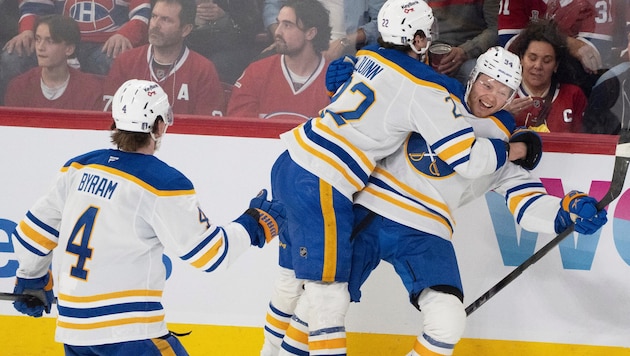 Großer Jubel bei den Sabres