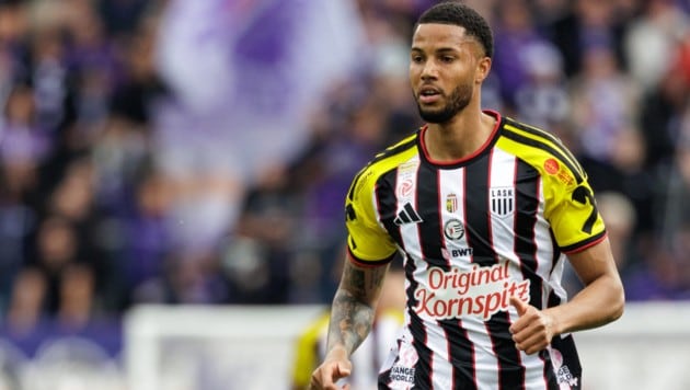 Xavier Mbuyamba erzielte das 1:0 für den LASK.