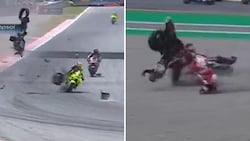 Die Crashes von Alex Marquez (links) und Johann Zarco (rechts) überschatten den Großen Preis von ...