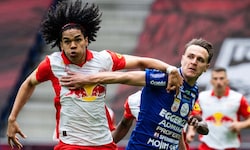 Anrie Chase im Duell mit Lukas Fridrikas