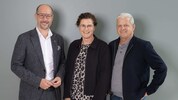 Die Initiatoren: LR Mario Gerber, Innos-Chefin Barbara Hassler und Markus Trost (Industrie 4.0 ...