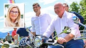 Christa Kummer führt durch die Events mit Kanzler Stocker.