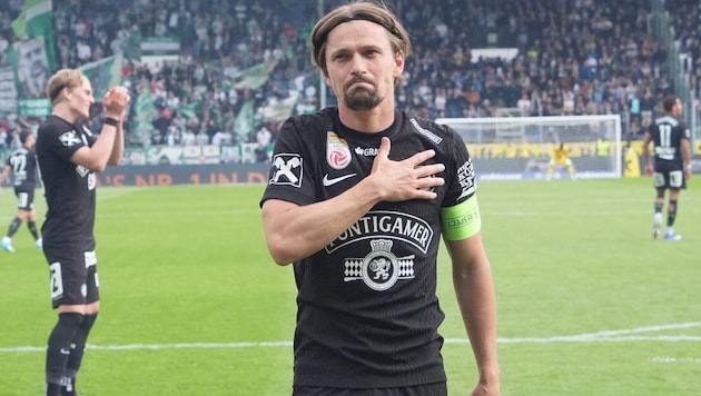 Sturm-Legende Stefan Hierländer trainiert nun die schwarzen Fohlen.