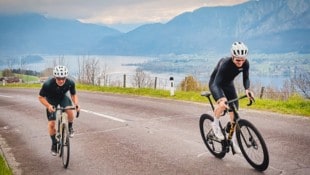 Die Region Mondsee ist ein Paradies für Rennradfahrer und das Revier der 1OF1-Fahrräder.