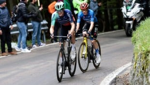 Felix Gall holte sich auf der 9. Etappe des Giro d‘Italia den zweiten Platz.
