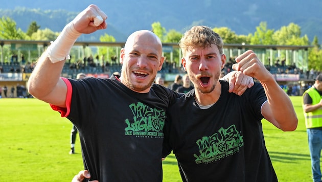 Ein Renner: Das Aufstiegs-Shirt von Wacker Innsbruck.