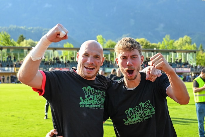 Lukas Tauber und Florian Kopp jubelten.