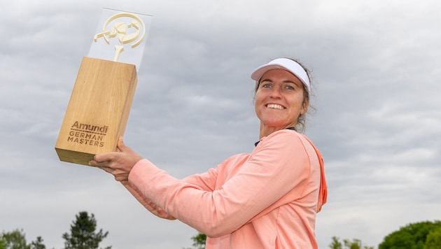 Golf-Ass Leonie Harm gewann das Amundi German Masters.