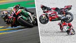 Johann Zarco sorgte mit seinem Sturz für bange Momente.