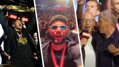 Beim LASK gab es nach der Fixierung des Meistertitels kein Halten mehr. 