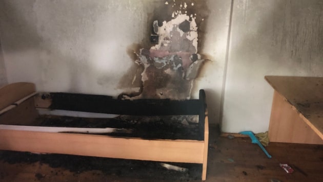 Der Brand konnte von der Feuerwehr schnell gelöscht werden.