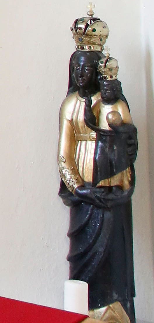 Schwarze Madonna im Stift Millstatt.