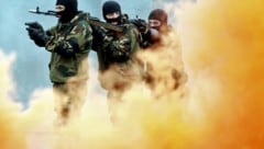 Das Militär in Belarus bei einer Übung (Archivbild).