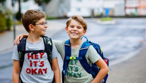 Kinder sollen ihre Freunde nach Möglichkeit selbst aussuchen und ihre eigenen Erfahrungen machen ...