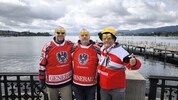 Österreichs Fans sind stimmgewaltig. 