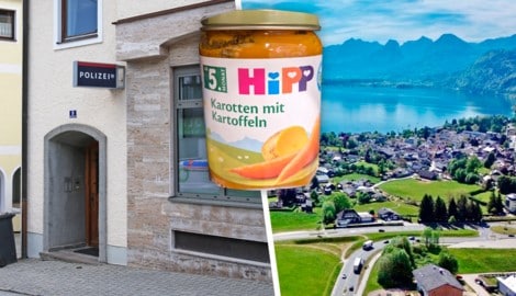 Auf der Inspektion in St. Gilgen wird der verdächtige Ex-Hipp-Manager stundenlang einvernommen.