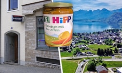 Auf der Inspektion in St. Gilgen wird der verdächtige Ex-Hipp-Manager stundenlang einvernommen.