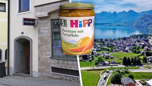 Auf der Inspektion in St. Gilgen wird der verdächtige Ex-Hipp-Manager stundenlang einvernommen.
