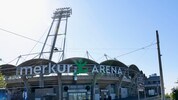 Das Stadion Graz-Liebenau wird zur Baustelle. 