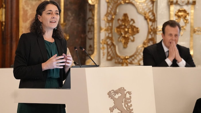 Während Sandra Krautwaschls Grüne in die Offensive gehen, ist ÖVP-Landesrat Karlheinz Kornhäusl ...