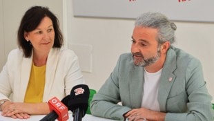 LA Andrea Haselwanter-Schneider und LA Markus Sint.