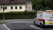Bei Kreuzung Ignaz-Harrer-Straße mit Guggenmoosstraße nahe der Doppler-Klinik passierte der ...
