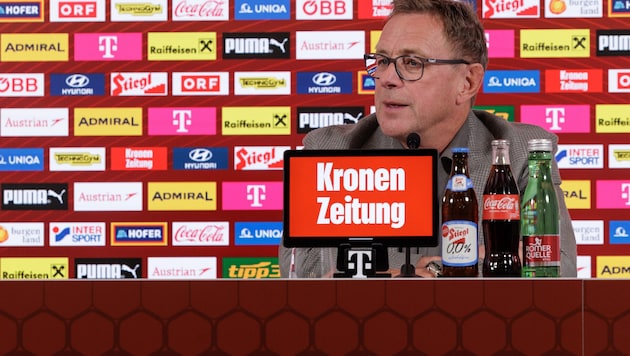 ÖFB-Teamchef Ralf Rangnick
