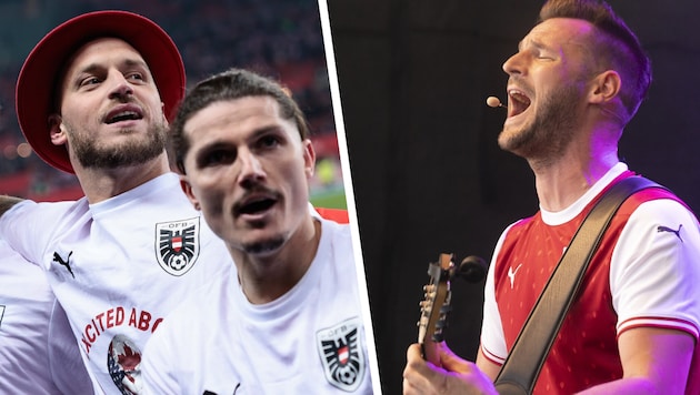 Austropop-Star Paul Pizzera reimt für das ÖFB-Team