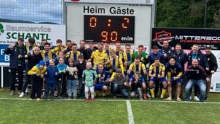 Gutenberg jubelte in Schönegg über ein 2:0.