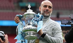 Pep Guardiola gewann am Samstag den FA Cup mit Manchester City. War es sein letzter Titel mit ...