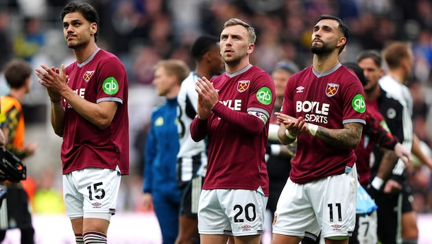 West Ham United droht der Abstieg aus der Premier League.