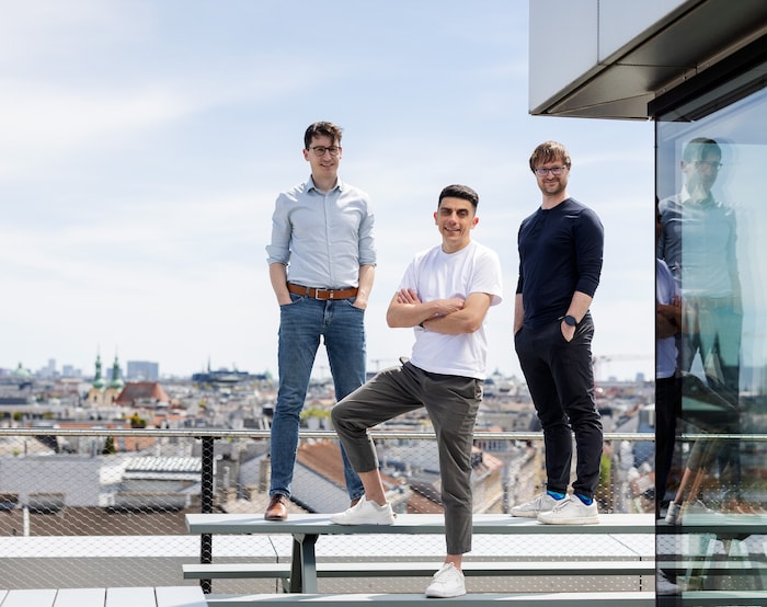 Die Gründer Johannes Brandstetter, Miks Mikelson und Dennis Just (v. l. n. r.): „Werden von ...