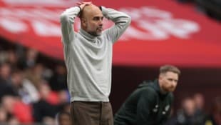 Pep Guardiola steht kurz vor dem Rücktritt in Manchester.
