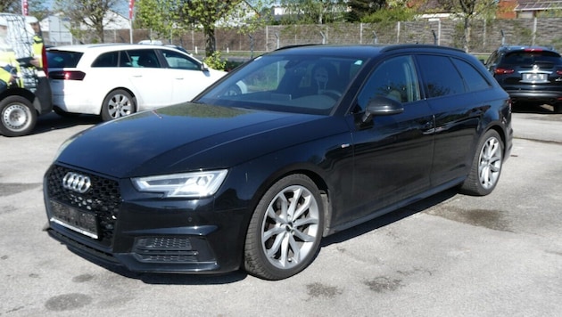 Dieser Audi wurde versteigert.