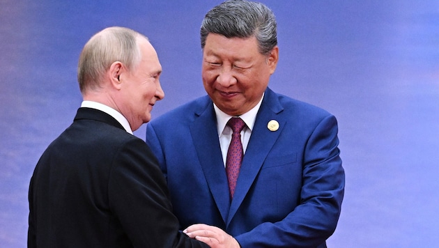 Bei Putins Besuch in China soll die Partnerschaft der beiden Länder ausgebaut werden.