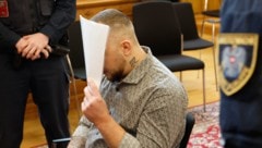 Krisztian P. beim Geschworenenprozess in Salzburg. Er wurde mittlerweile rechtskräftig wegen ...