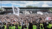 Ekstase in Elversberg nach dem Aufstieg in die höchste Liga.