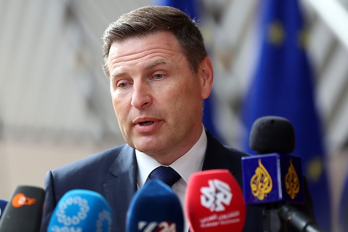 Estlands Verteidigungsminster Hanno Pevkur