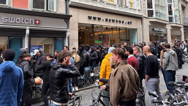 Der Ansturm am Samstag in Graz war enorm.