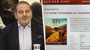 Leo Lugner (FPÖ) beim Fastenbrechen einer Türkisch-Islamischen Vereinigung im Jahr 2025. Im Kino ...