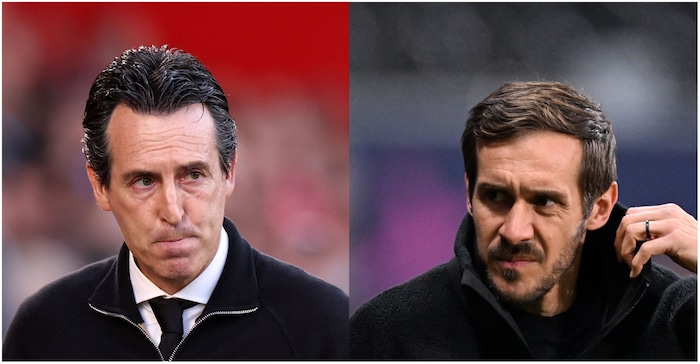 Aston-Villa-Coach Unai Emery (li.) im Duell mit Freiburg-Trainer Jonas Schuster.