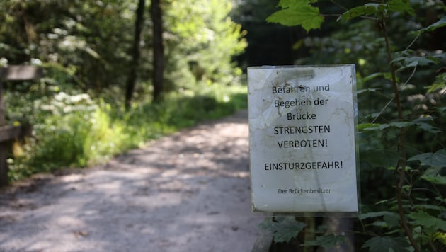 Mit Hinweisen wie diesen soll es in Elsbethen bald vorbei sein.