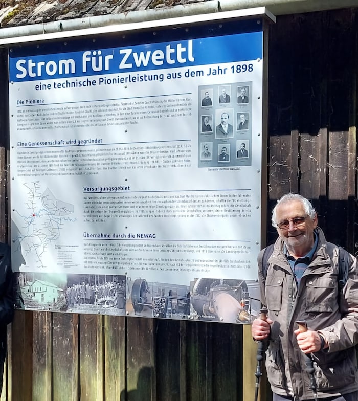 Gerhard Stanik setzte sich für den Erhalt des Kraftwerksgebäudes ein. Das Bundesdenkmalamt gab ...